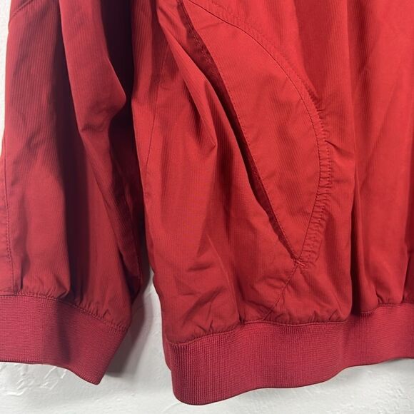 🔥🏈 Vintage OKLAHOMA SOONERS Nike Clima-Fit Quarter Zip Pullover Jacket Sz Lg - Picture 8 of 16